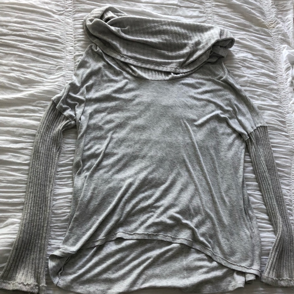 Anthropologie loose turtleneck sweater